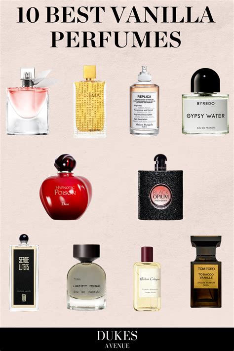 vanille perfume|best vanilla perfume basenotes.